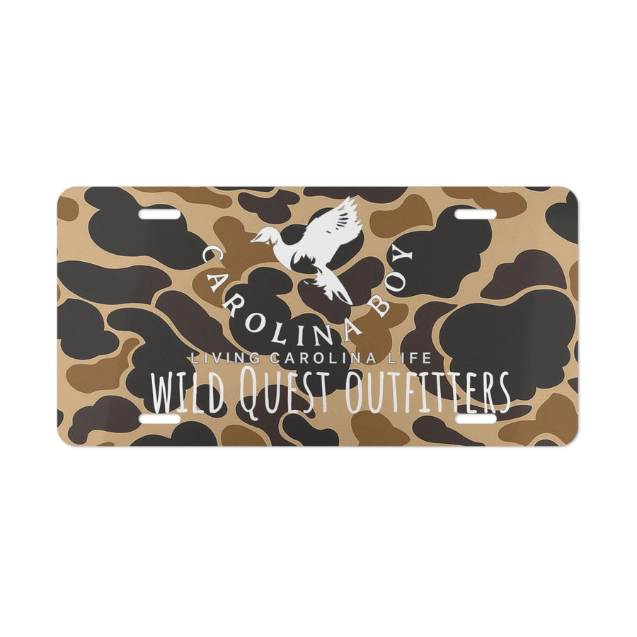 Wild Quest License Plates