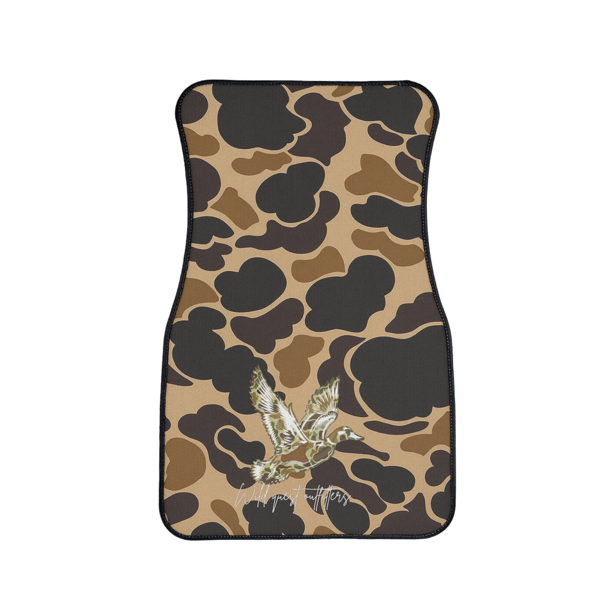 Duck camo floor mat