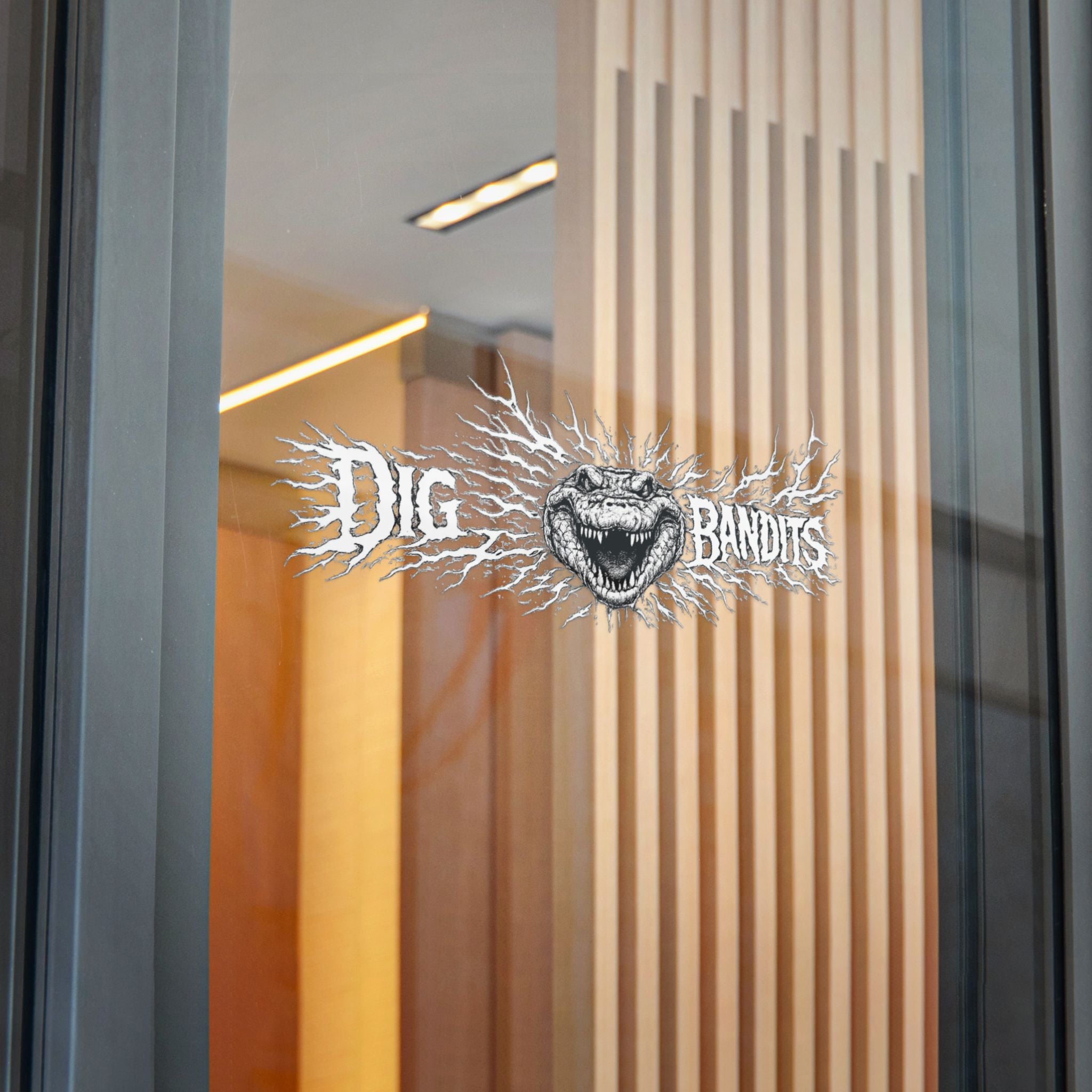 Gator Dig bandit decal