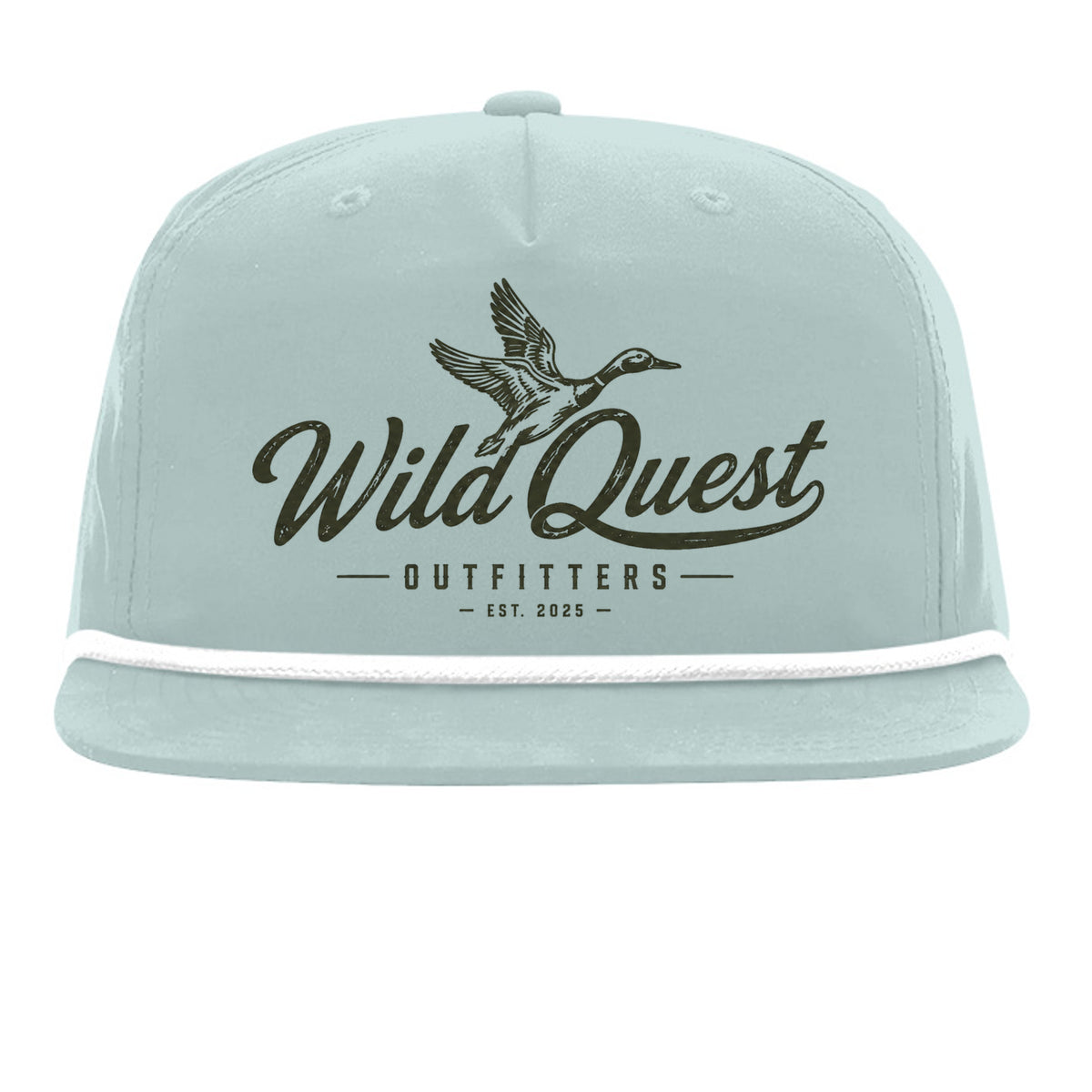 Dusty Blue/ White - 256 - FRONT
